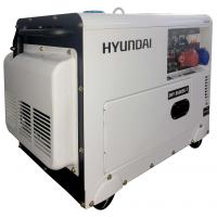 Дизельный генератор Hyundai DHY 8500SE-T