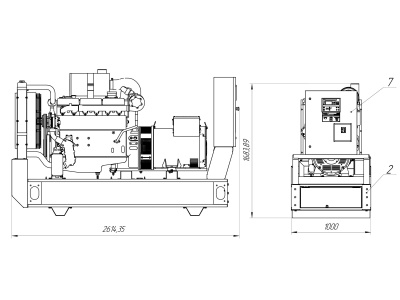 Дизельный генератор ПСМ ADDo-100