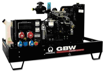 Дизельный генератор Pramac GSW 50 Y в кожухе с АВР