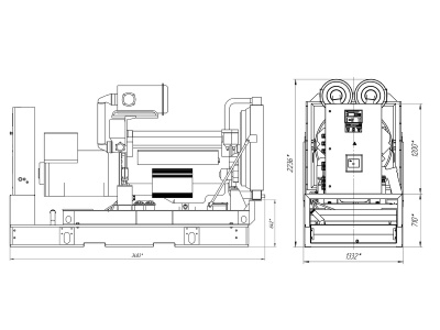 Дизельный генератор ПСМ АД-315 (ЯМЗ-8503.10)