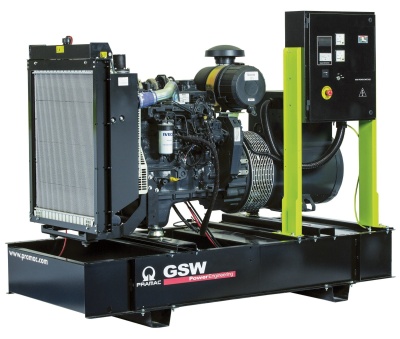 Дизельный генератор Pramac GSW 270 I в контейнере с АВР